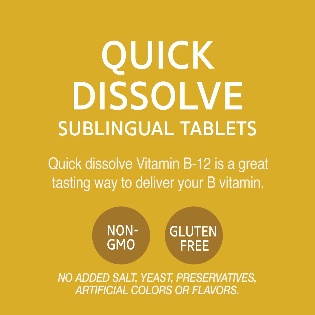 21st Century, Vitamin B-12, Cherry, 5,000 mcg, 110 Sublingual Tablets