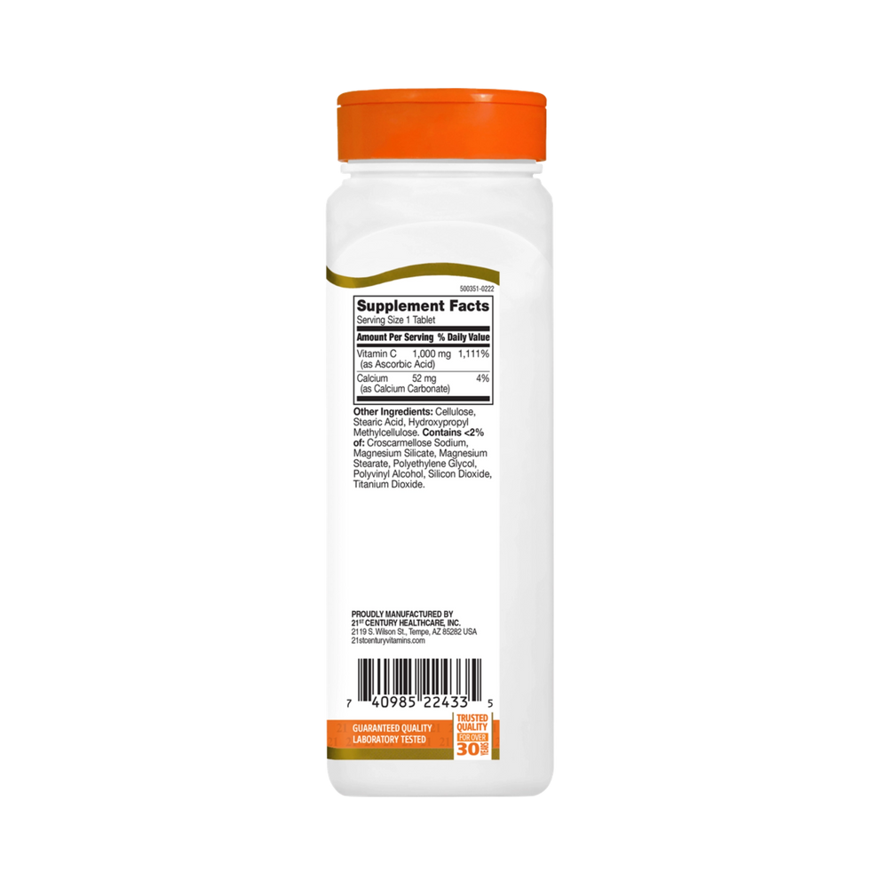 21st Century, Vitamin C, 1000 mg, 110 Tablets