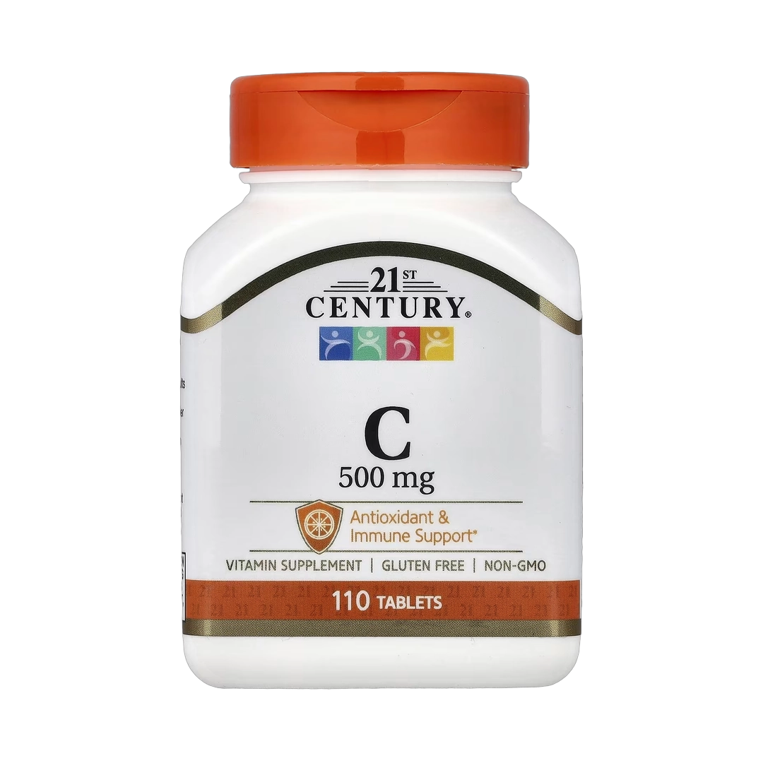 21st Century, Vitamin C, 500 mg, 110 Tablets