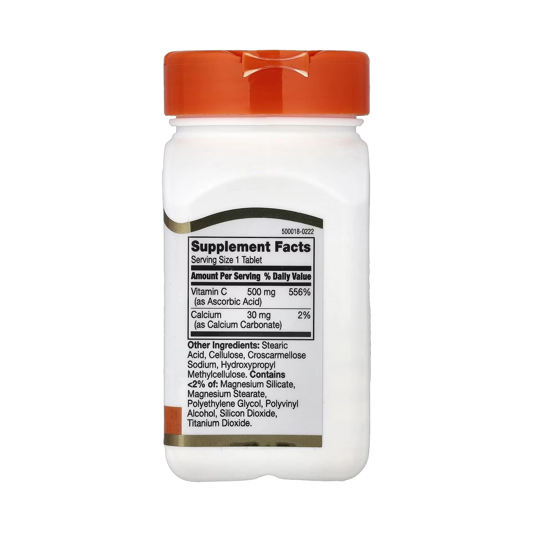 21st Century, Vitamin C, 500 mg, 110 Tablets