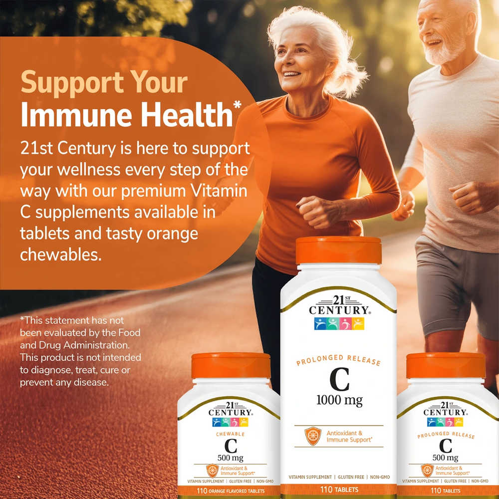 21st Century, Vitamin C, Prolonged Release, 1,000 mg, 110 Tablets
