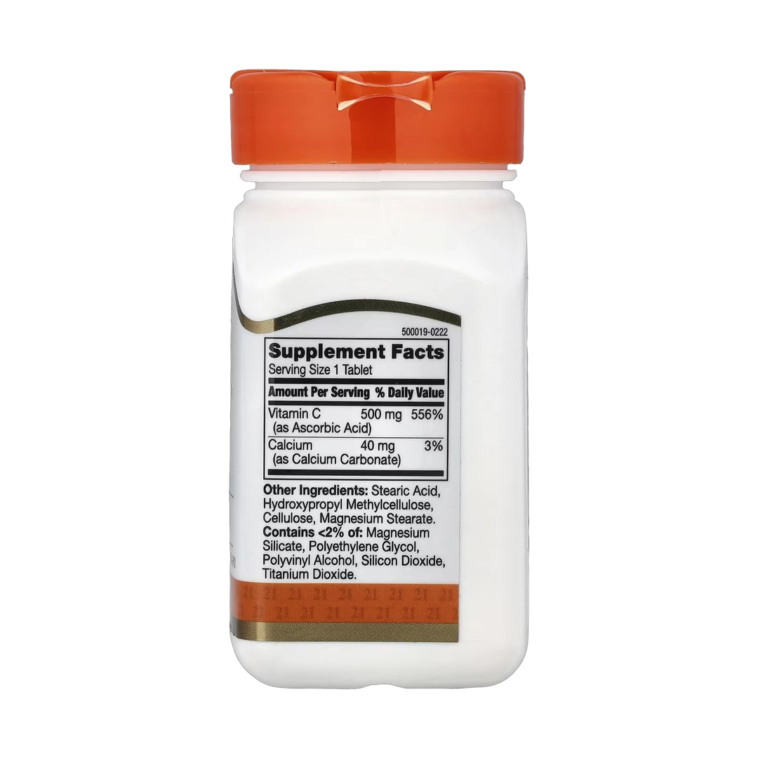 21st Century, Vitamin C, Prolonged Release, 500 mg, 110 Tablets