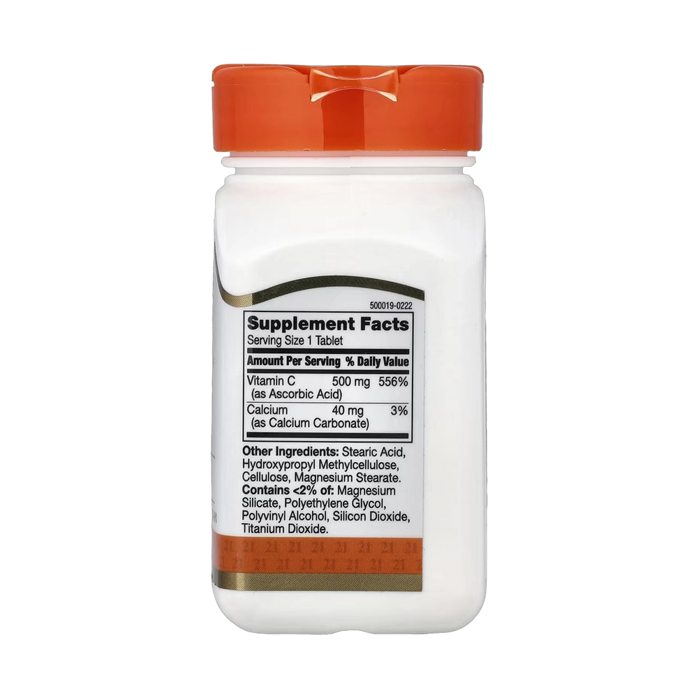 21st Century, Vitamin C, Prolonged Release, 500 mg, 110 Tablets