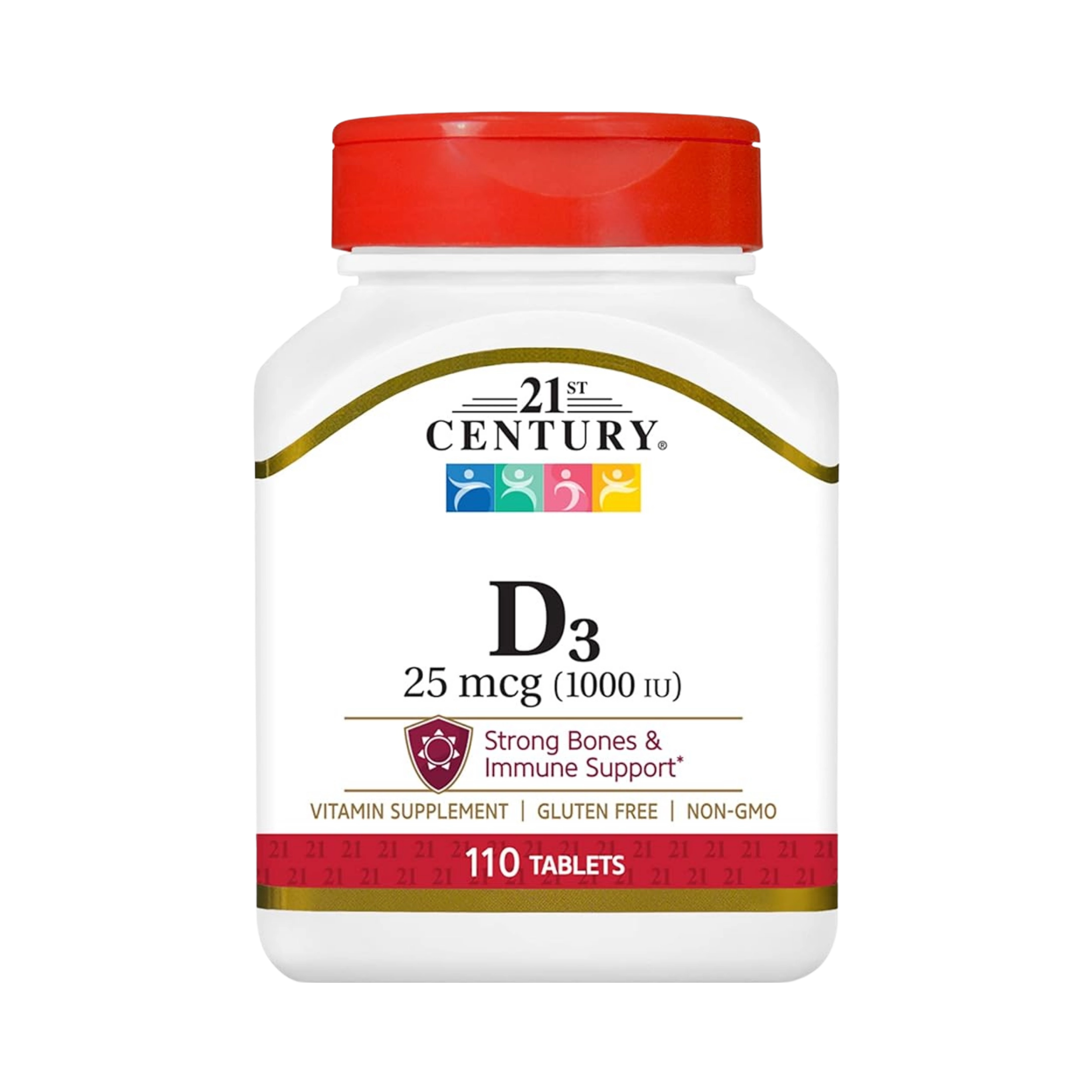 21st Century Vitamin D, 1000iu, 110 Tablets