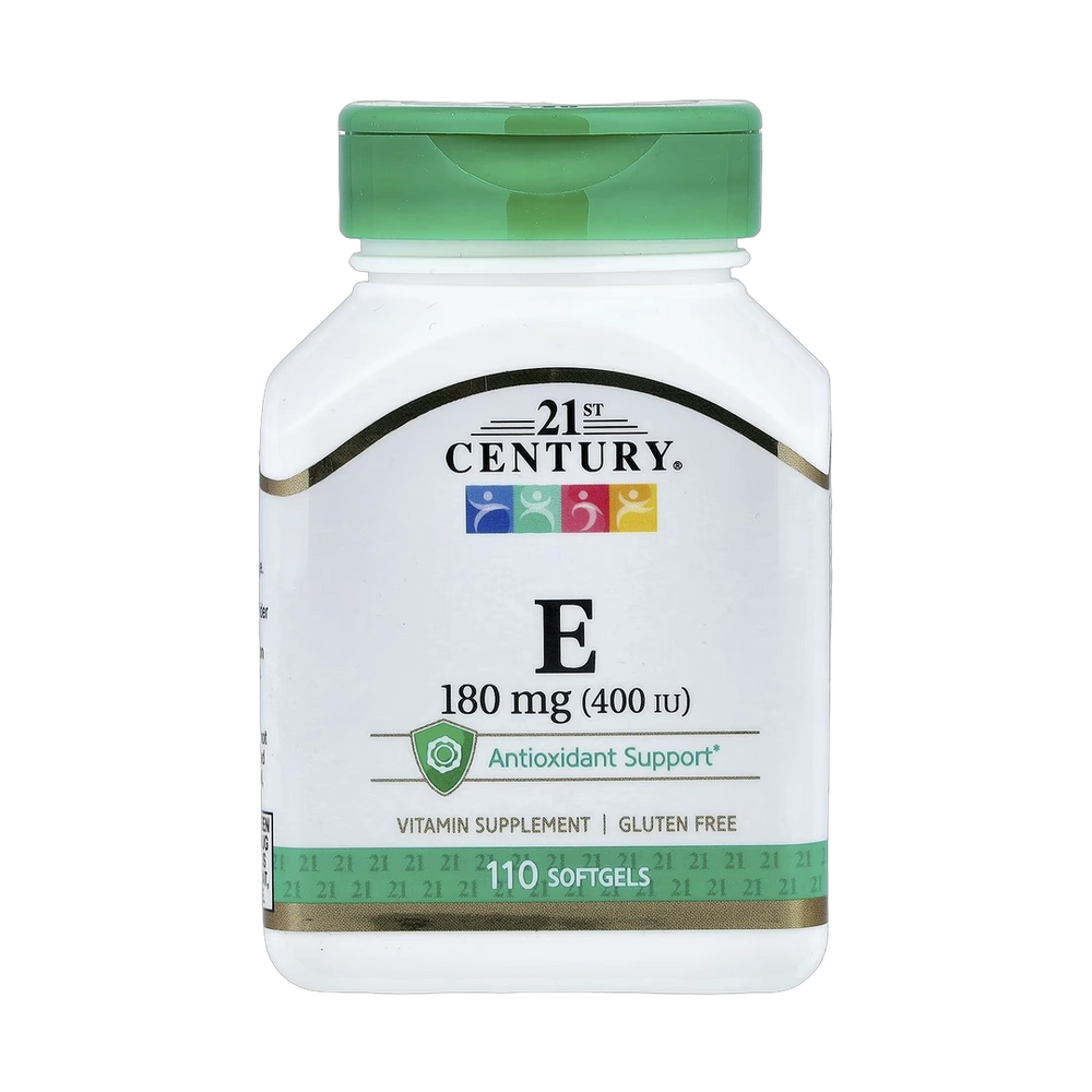 21st Century, Vitamin E, 180 mg (400 IU), 110 Softgels