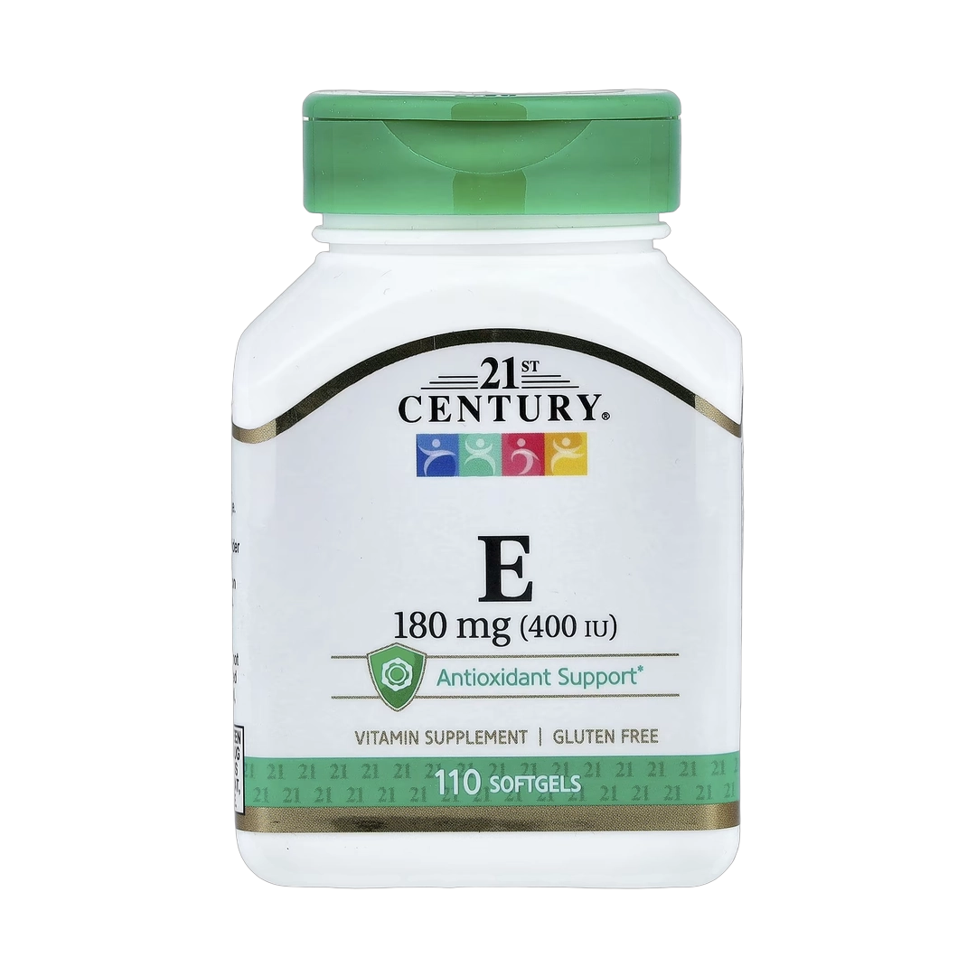 21st Century, Vitamin E, 180 mg (400 IU), 110 Softgels