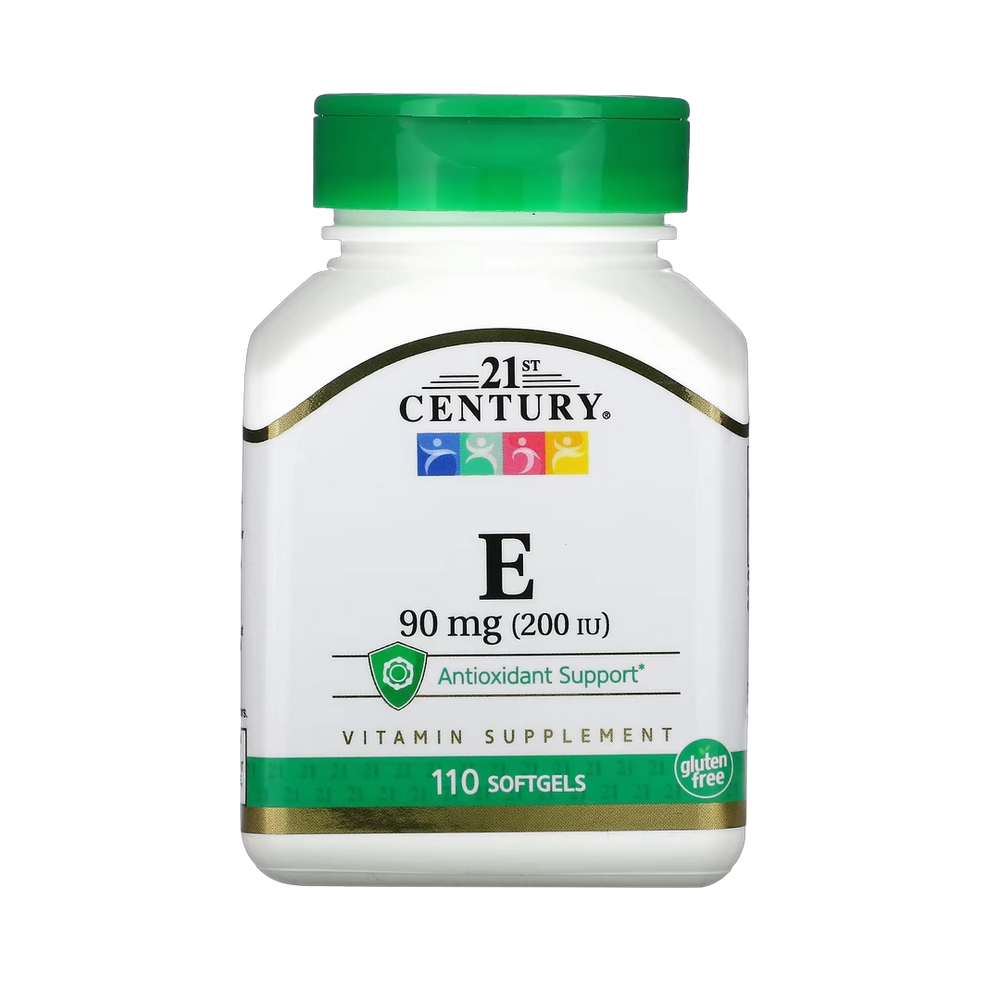 21st Century, Vitamin E, 90 mg (200 IU), 110 Softgels