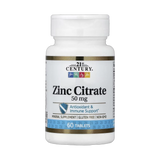 21st Century, Zinc Citrate, 50 mg, 60 Tablets