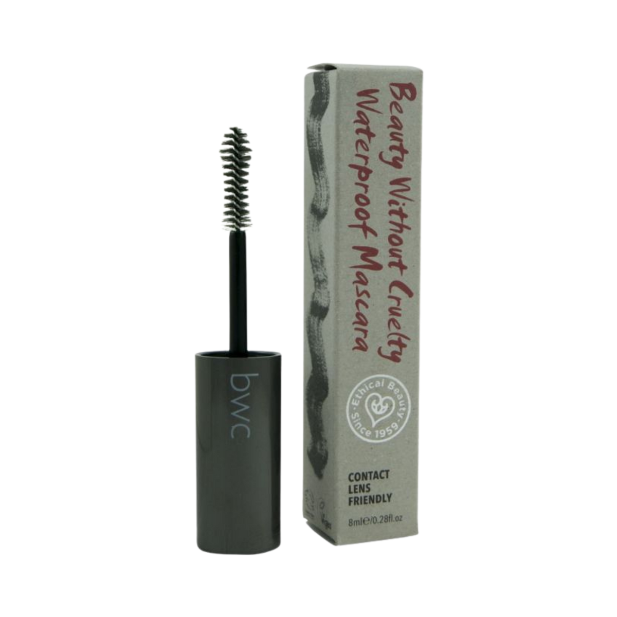 Beauty Without Cruelty, Mascara Waterproof Black, 0.38 Oz