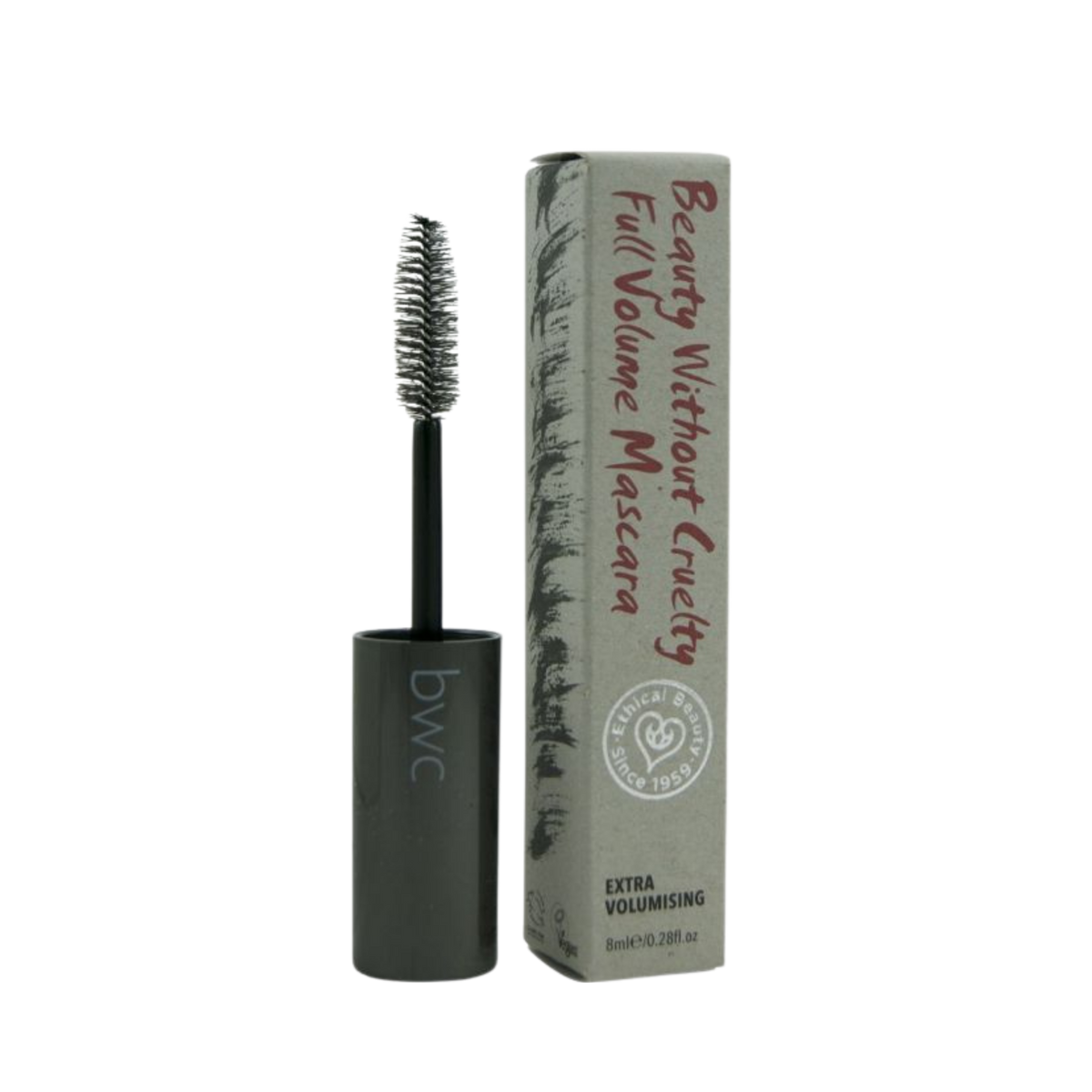 Beauty Without Cruelty, Mascara Full Volume Cocoa, 0.38 Oz