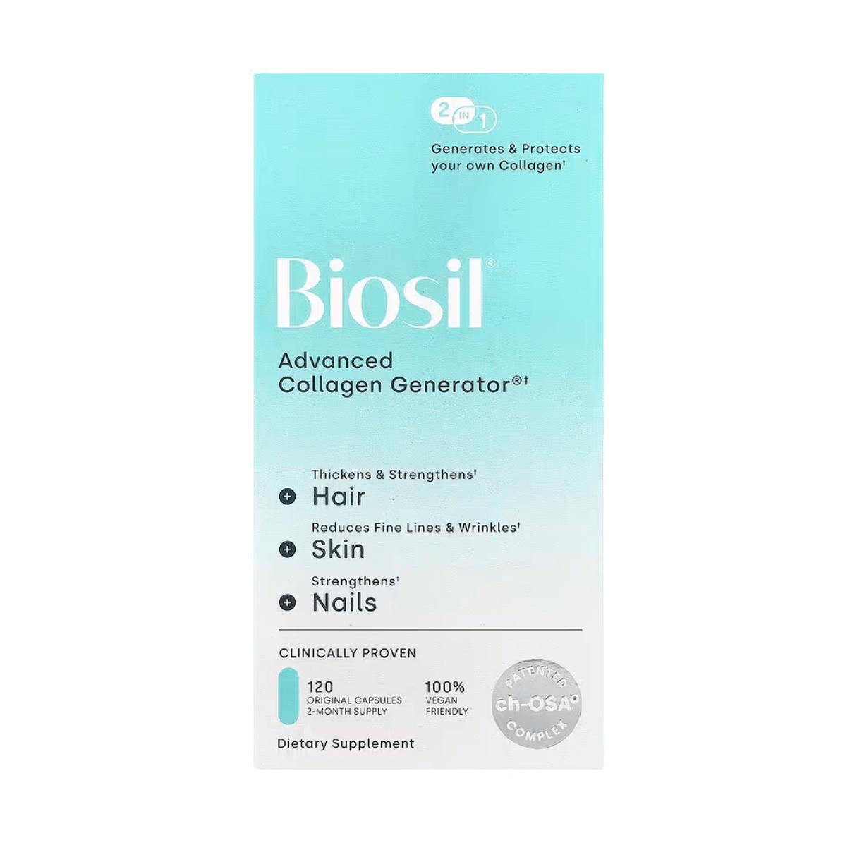 Biosil, Advanced Collagen Generator® Original, 120 Capsules