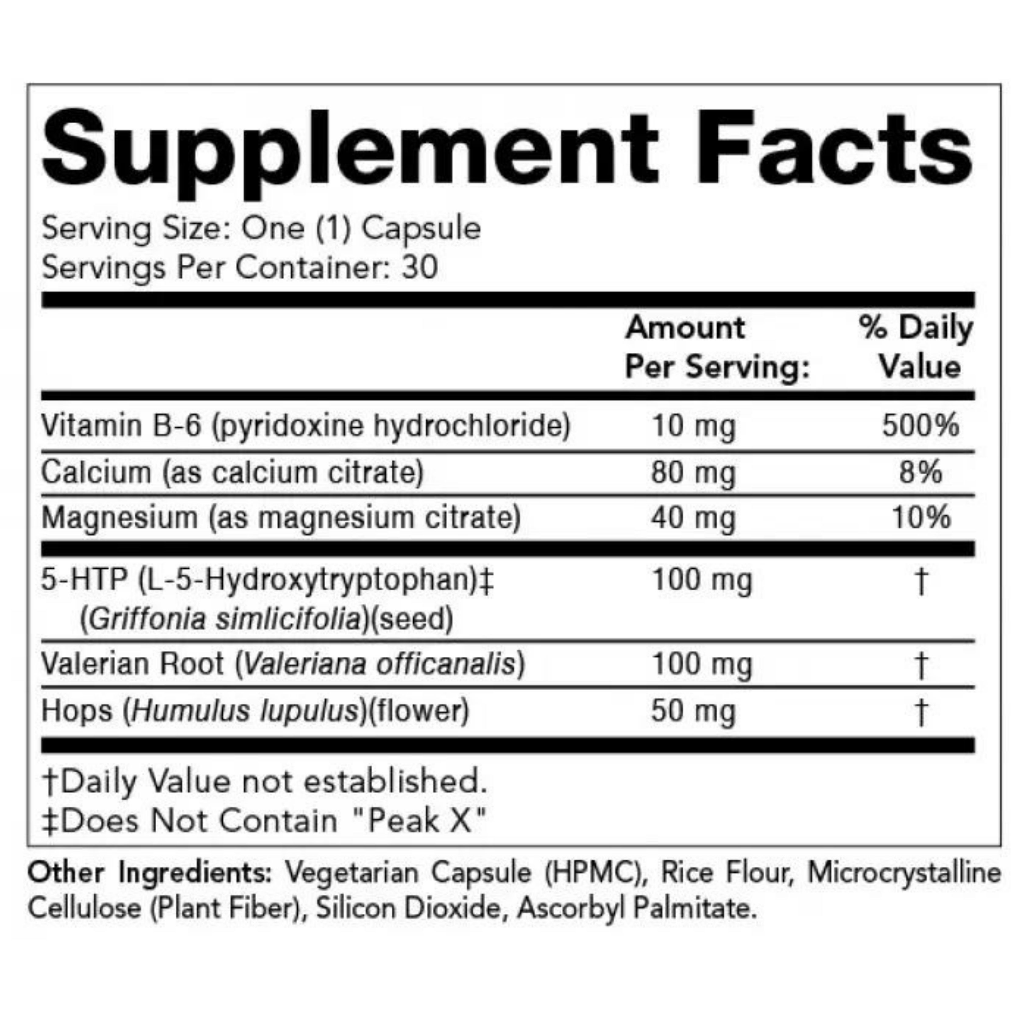 Olympian Labs, 5 HTP Plus 100 Mg, 30 Capsules
