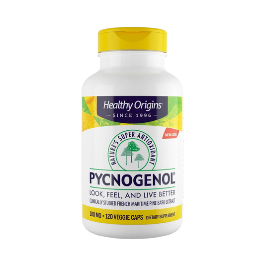 Healthy Origins, Pycnogenol, 100 Mg, 120 Veggie Capsules