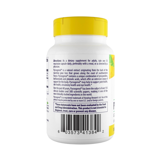 Healthy Origins, Pycnogenol, 150 Mg, 60 Veggie Capsules