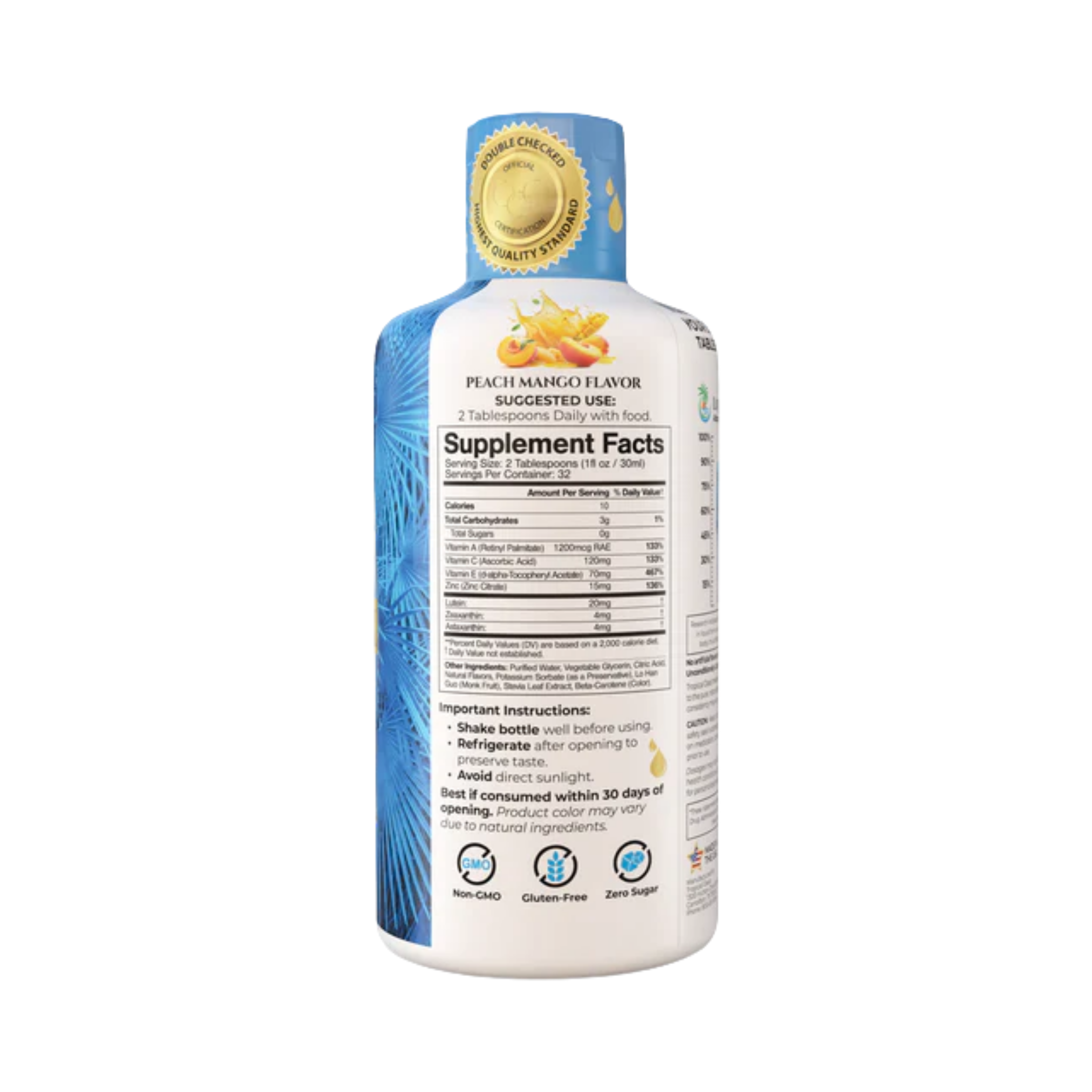 Tropical Oasis, Liquid 20/20 Vision, 31 fl oz, 960 ml