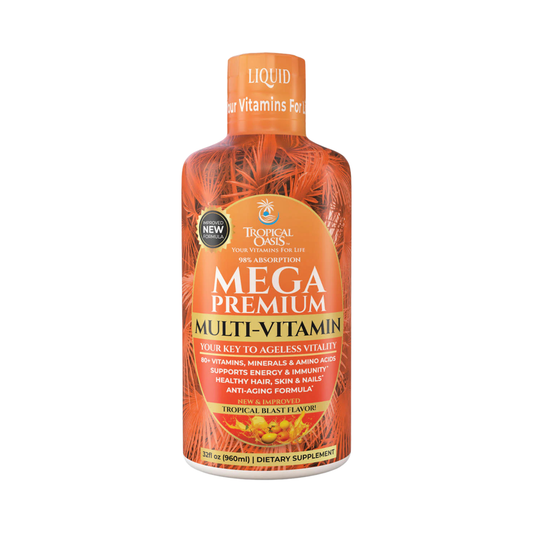 Tropical Oasis, Mega Premium Multi-Vitamin, 32 fl oz, 960 ml