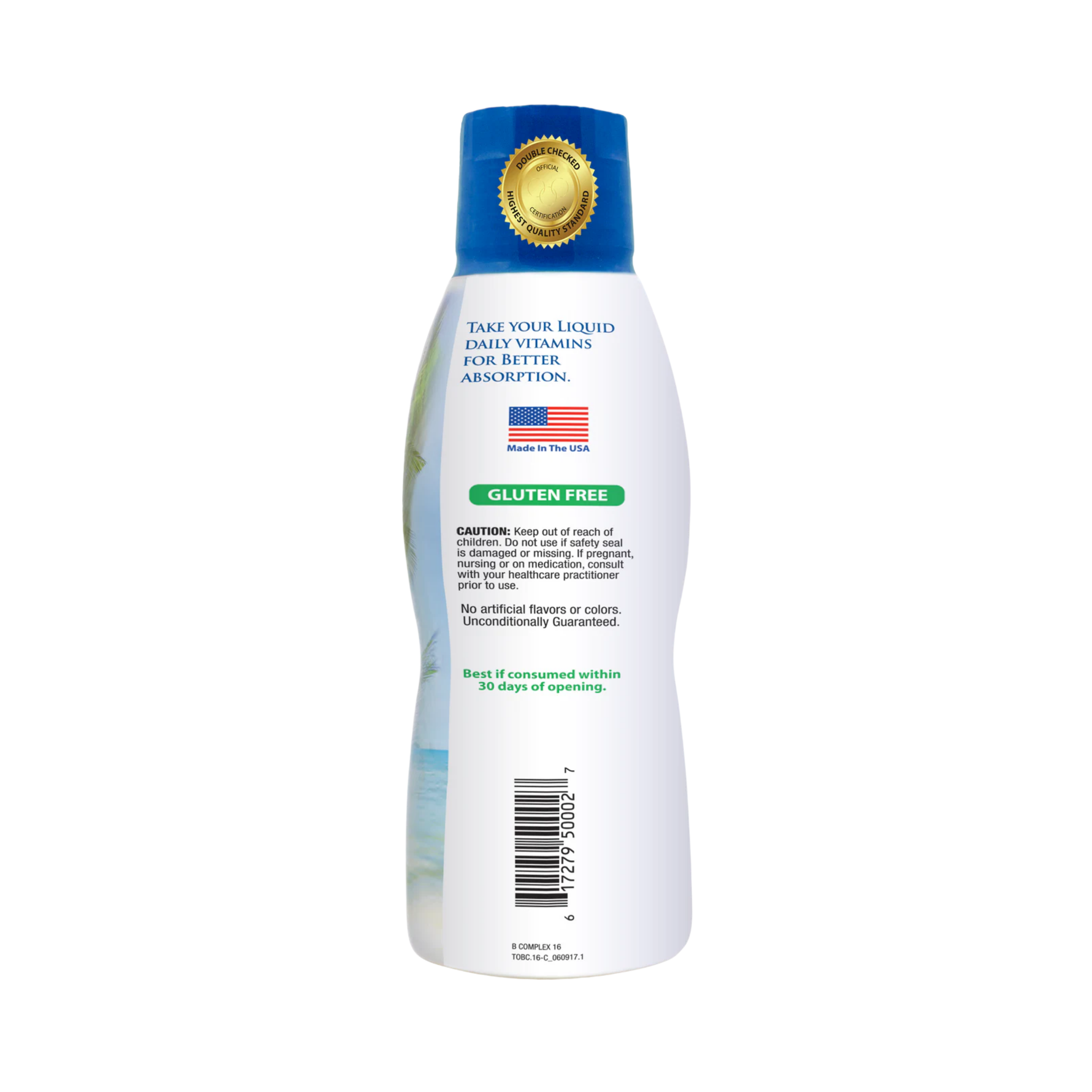 Tropical Oasis, Premium, Liquid B-Complex, 16 fl oz, 480 ml