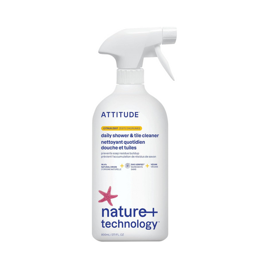 Attitude, Daily Shower Cleaner Citrus Zest, 27 Fl Oz