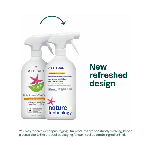 Attitude, Daily Shower Cleaner Citrus Zest, 27 Fl Oz