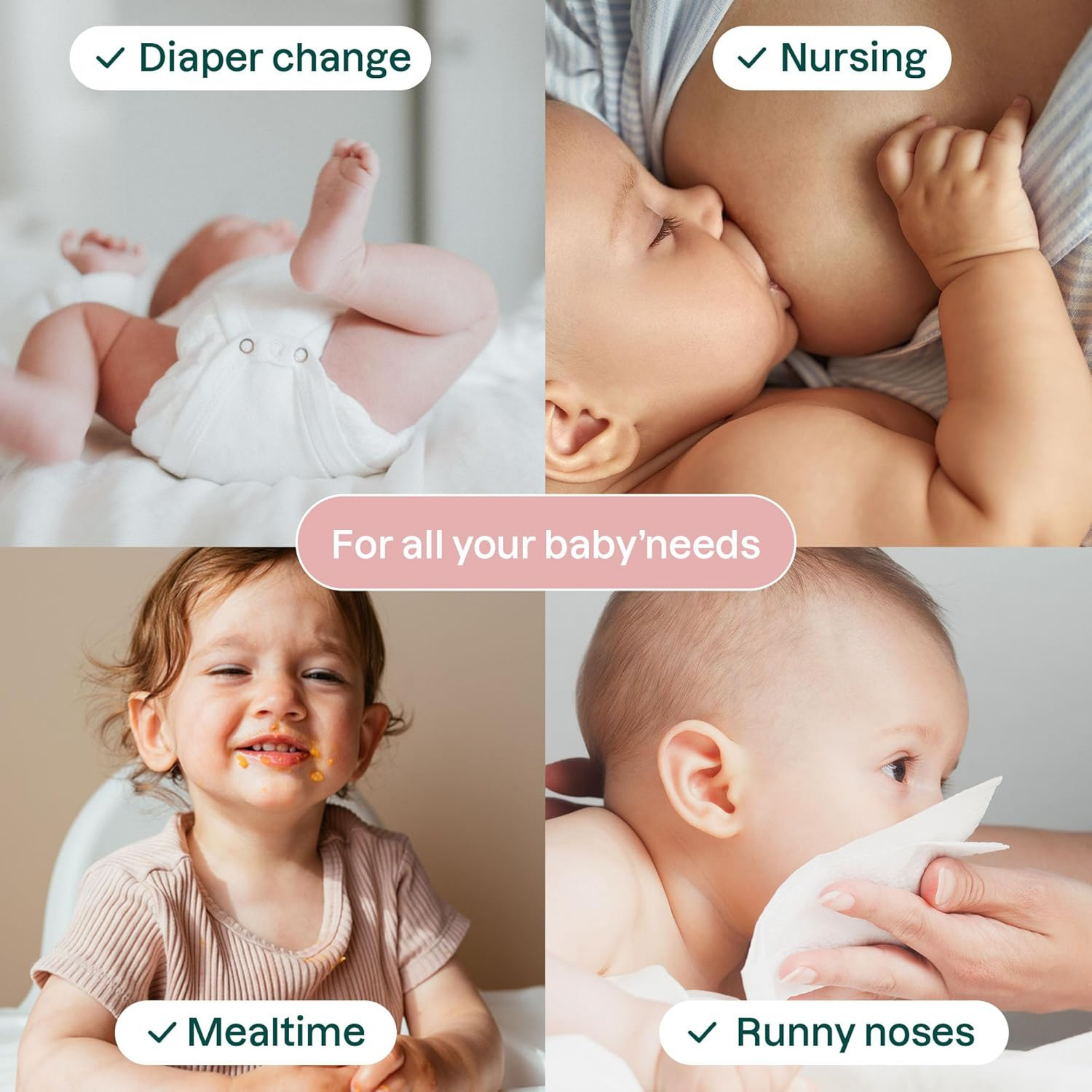Attitude, Eco Baby Wipes Tripack, Pack of 3