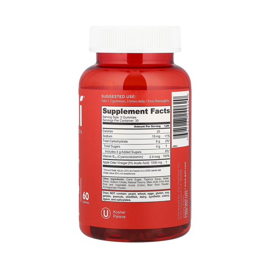 Goli Nutrition, Apple Cider Vinegar Gummies, 60 Gummies
