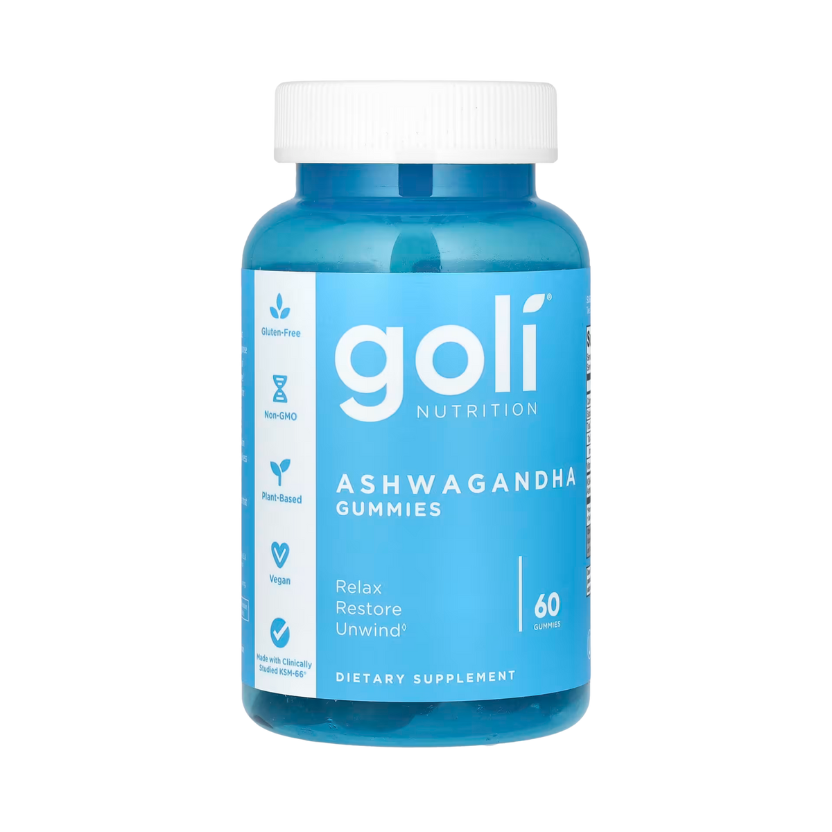 Goli Nutrition, Ashwagandha Gummies, 60 Gummies