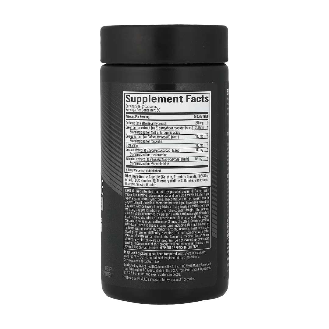 MuscleTech, Hydroxycut® Hardcore Elite, 100 Capsules