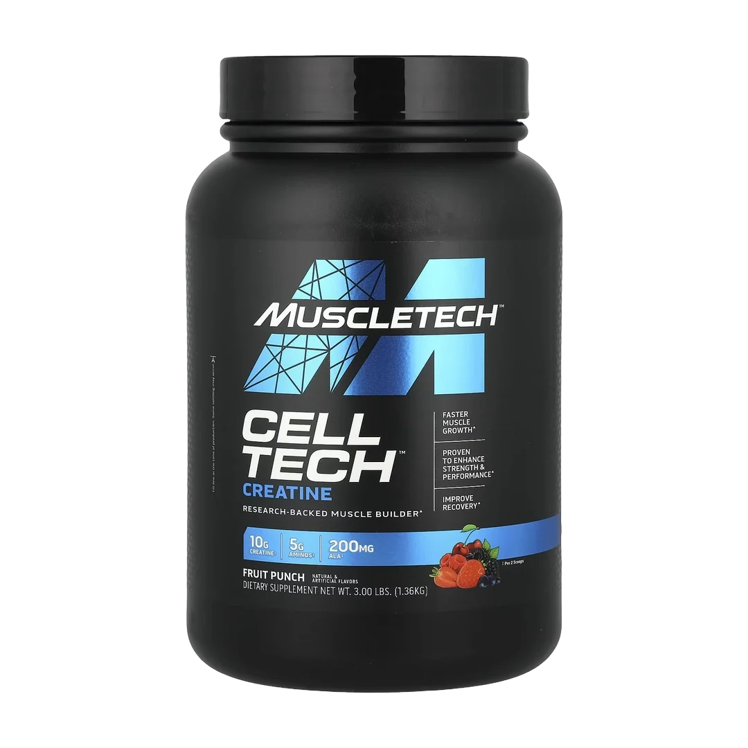 MuscleTech, Cell-Tech™ Creatine, Fruit Punch, 3 lbs (1.36 kg)