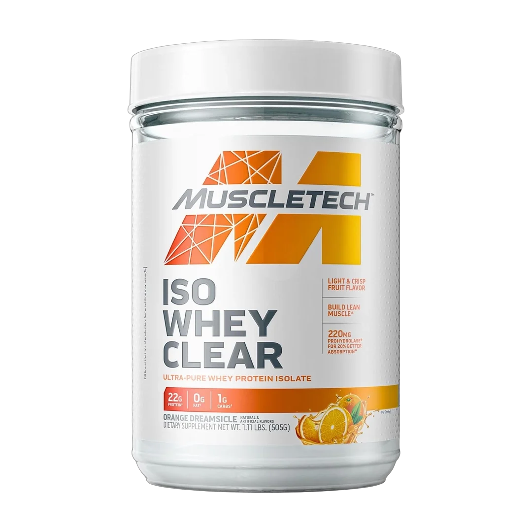 MuscleTech, Clear Whey Protein Isolate, 1.1 lb (19 Servings)