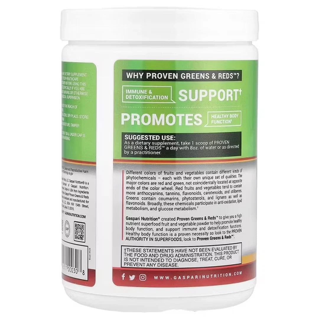 Gaspari Nutrition, Proven Greens & Reds, Mango Splash, 12.69 oz (360 g)