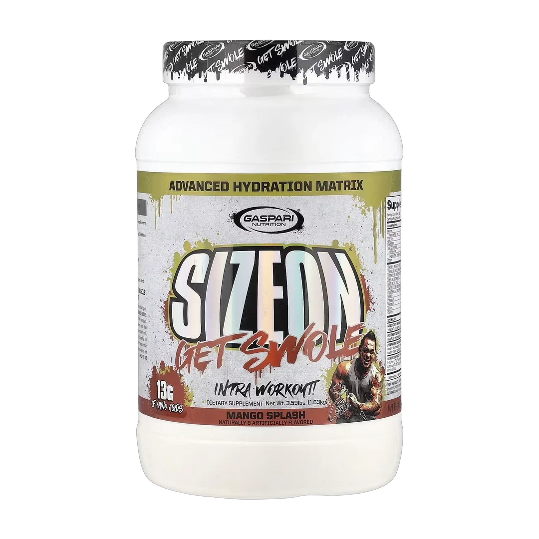 Gaspari Nutrition, SizeOn®, Get Swole, Intra Workout, Mango Splash, 3.59 lbs (1.63 kg)