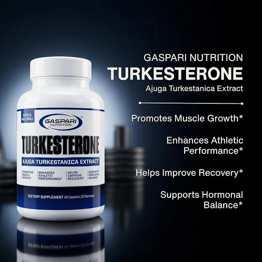 Gaspari Nutrition, Turkesterone, 60 Capsules