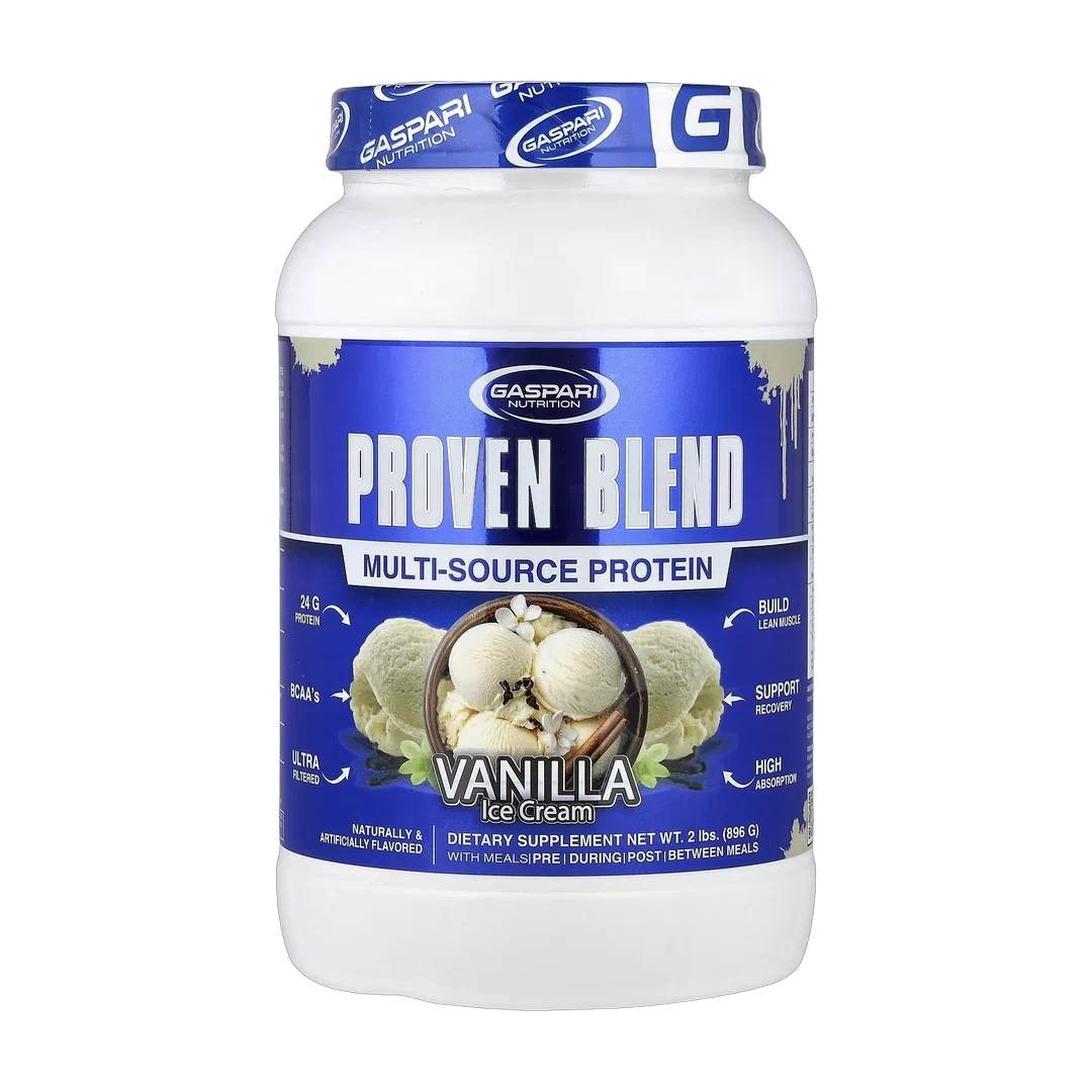Gaspari Nutrition, Proven Blend Multi-Source Protein, Vanilla Ice Cream, 2 lbs (896 g)