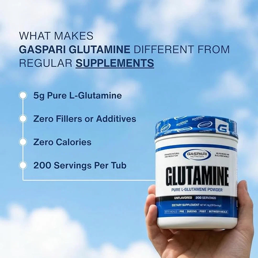 Gaspari Nutrition, Glutamine, Unflavored, 10.58 oz (300 g)