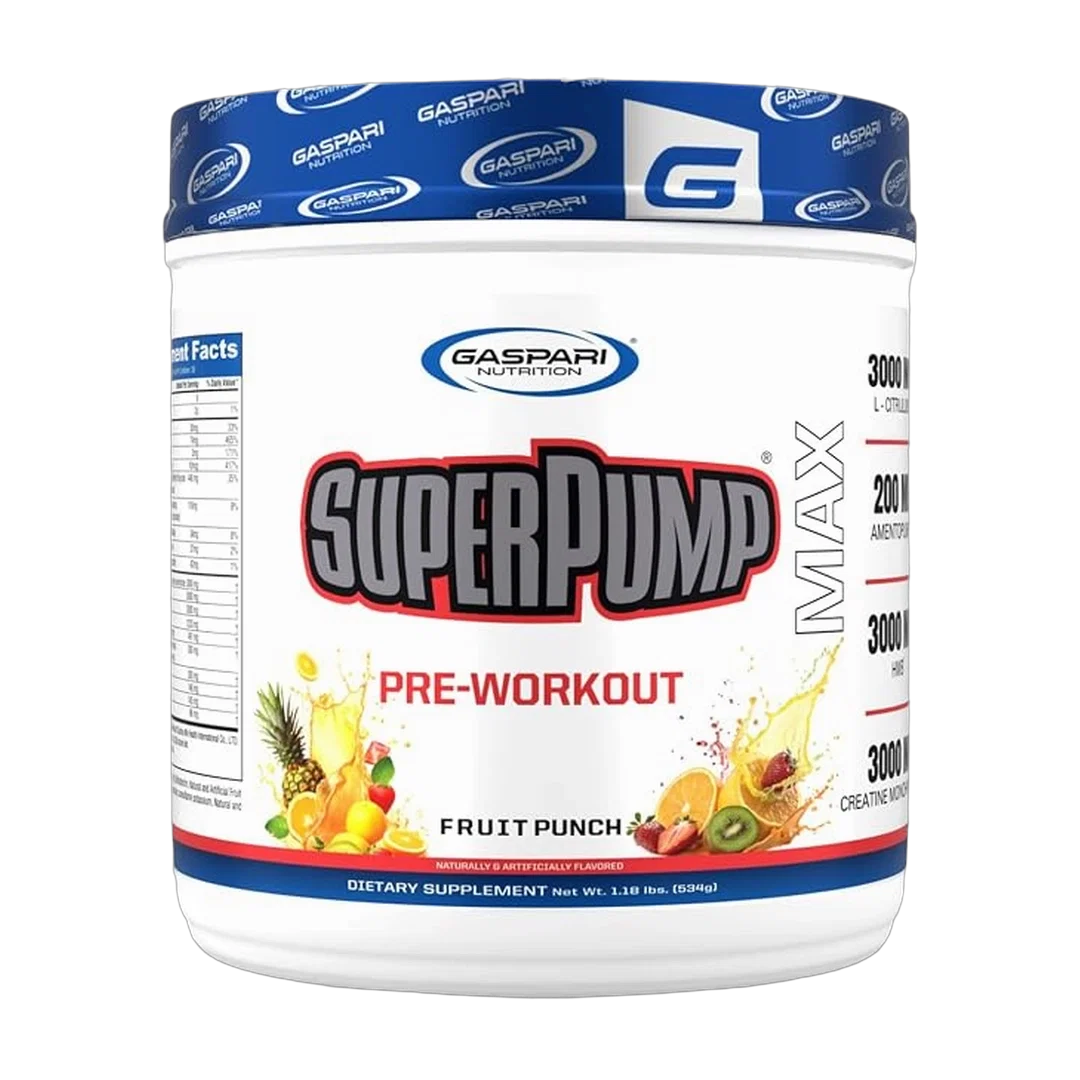 Gaspari Nutrition, SuperPump Max, Fruit Puch, 1.41 lbs, 640 g