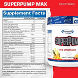 Gaspari Nutrition, SuperPump Max, Fruit Puch, 1.41 lbs, 640 g