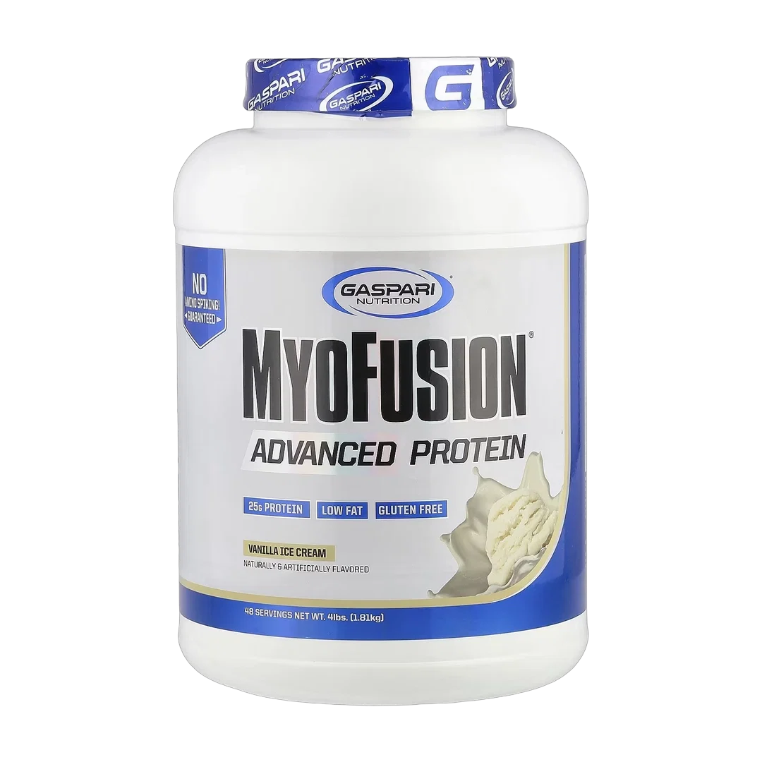 Gaspari Nutrition, MyoFusion®, Advanced Protein, Vanilla Ice Cream, 4 lbs (1.81 kg)