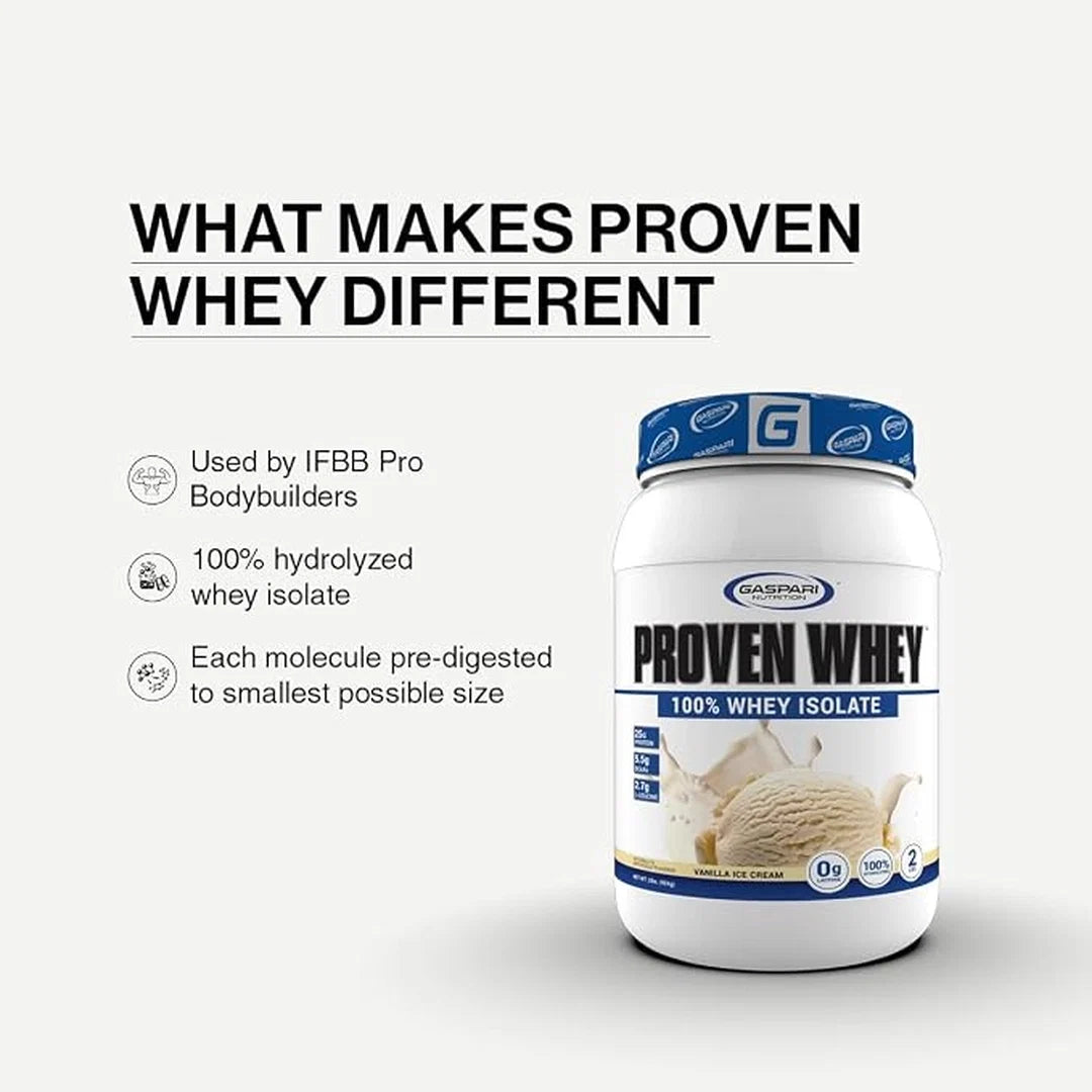 Gaspari Nutrition, Proven Whey, Neapolitan Ice Cream , 4lb, 1815 g