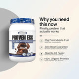 Gaspari Nutrition, Proven Egg™, 100% Egg White Protein, Banana Nut Bread, 2 lbs (890 g)