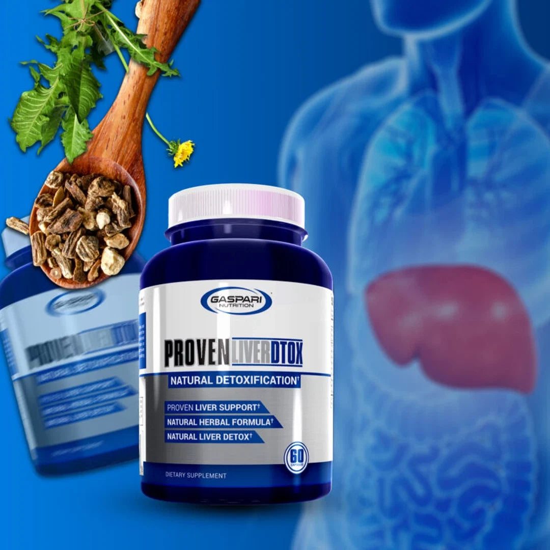 Gaspari Nutrition, Proven Liver Detox, 60 Capsules