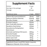 Gaspari Nutrition, Proven Liver Detox, 60 Capsules