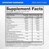 Gaspari Nutrition, Super Pump, Aggression, Jersey Mobster Italian Ice US, 450 Grams