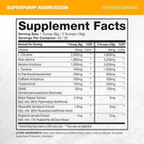 Gaspari Nutrition, Super Pump, Aggression, Mayhem Mango, 450 Grams