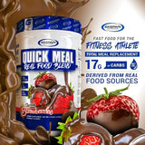 Gaspari Nutrition, Quick Meal, Real Food Blend, Chocolate Covered Strawberries, 2.75 lbs (1,250 g)