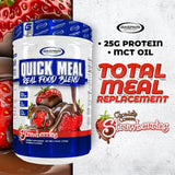 Gaspari Nutrition, Quick Meal, Real Food Blend, Chocolate Covered Strawberries, 2.75 lbs (1,250 g)