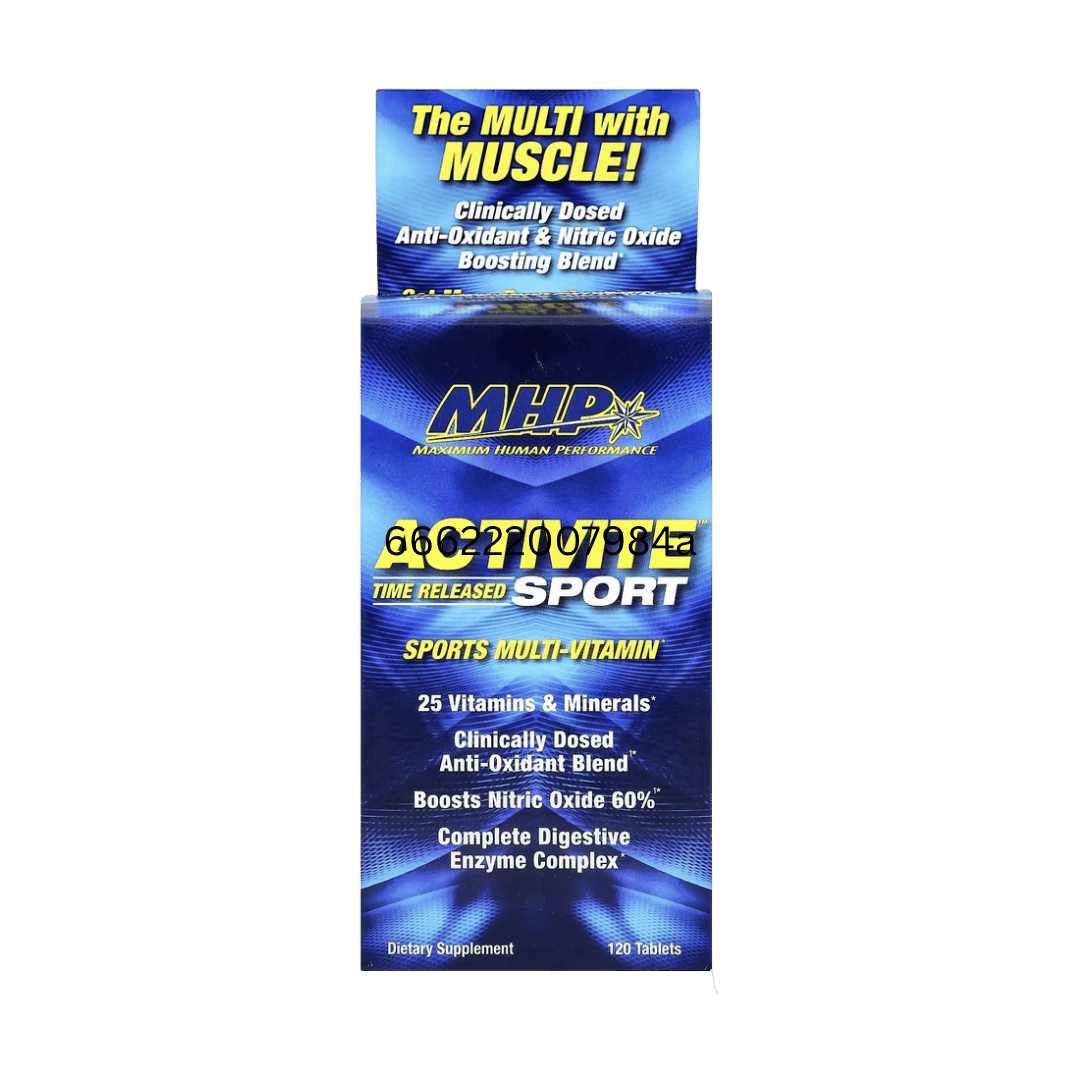 MHP, Activite Sport, Multi Vitamin, Time Released, 120 Tablets