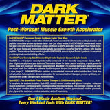 MHP, DARK MATTER®, Post-Workout Muscle Growth Accelerator, Blue Raspberry, 3.44 lbs (1,560 g)