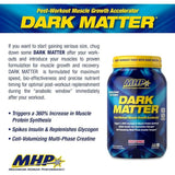 MHP, Dark Matter®, Post-Workout Muscle Growth Accelerator, Fruit Punch, 3.44 lbs (1,560 g)