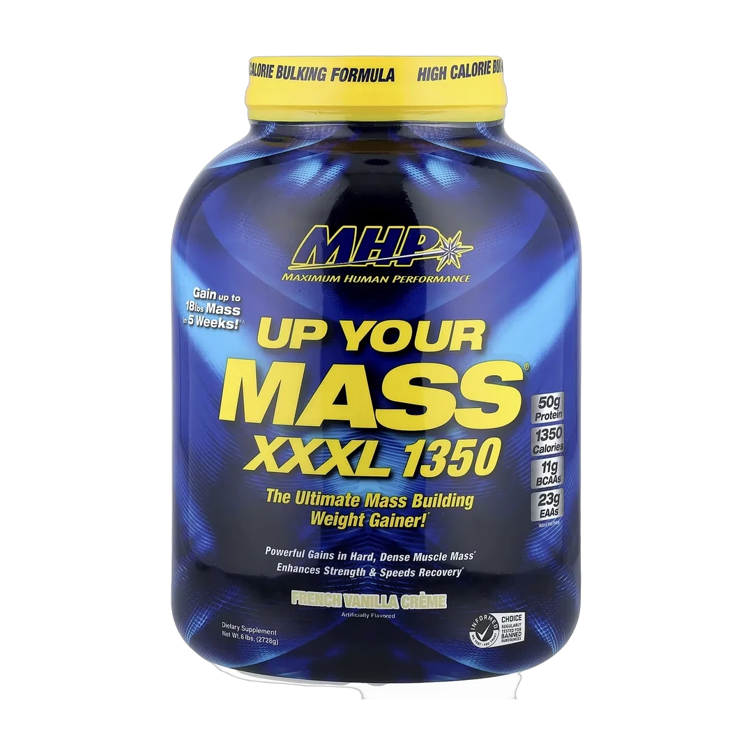 MHP, Up Your Mass® XXXL 1350, French Vanilla Creme, 6 lbs (2,728 g)