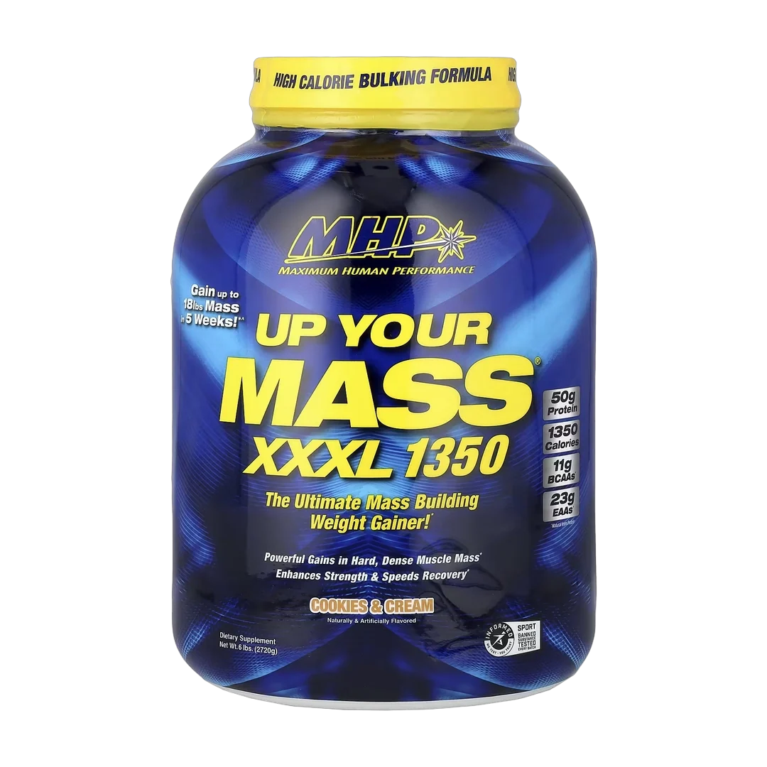 MHP, Up Your Mass® XXXL 1350, Cookies & Cream, 6 lbs (2,720 g)